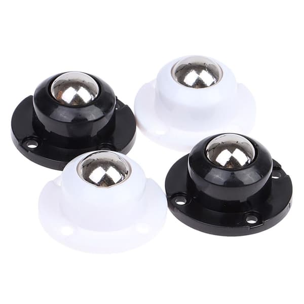 Mini Swivelhjul Möbelhjul SVARTA Black