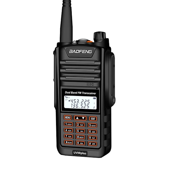 BAOFENG BF-UV9RPLUS Dubbelfrekvens Vattentät Walkie Talkie med Hög Prestanda