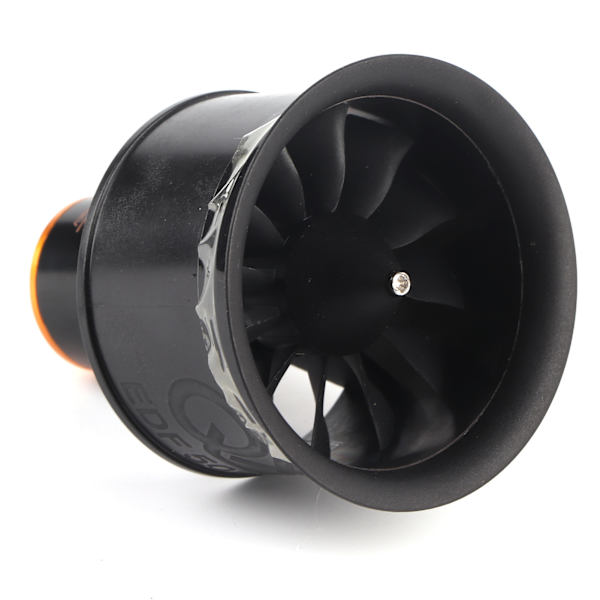 RC 50mm sähköinen kanavapuhallin 12 siipistä kanavapuhallin harjattomalla moottorilla RC-lentokoneelle vastapäivään 4600KV