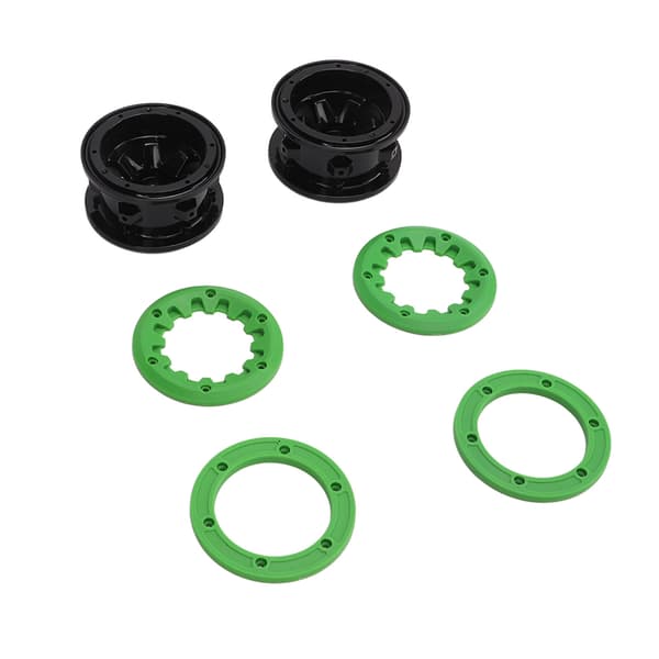 2 Set RC-fordonsdäcknav Desert Off Road Vehicle Hex-hjulnav för ZD Racing DBX 10