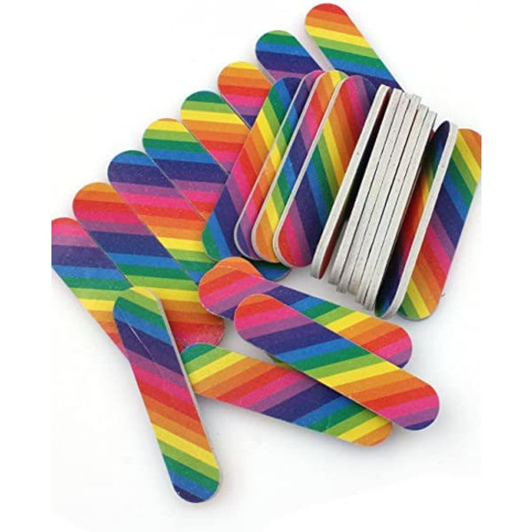 OCEAN Nagelfil Set av 25 for Neglesalong og Hjem