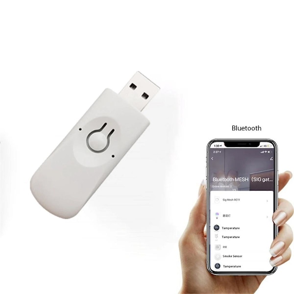 Zigbee Tuya Smart Home Bluetooth Gateway U Disk Hub App Fjernkontroll Timing Egnet for A1 Pro M