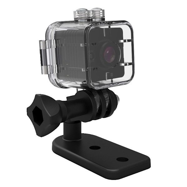 Sq12 Ultra HD Mini Wifi Fjernkamera 155 Graders Vidvinkelobjektiv (Svart)