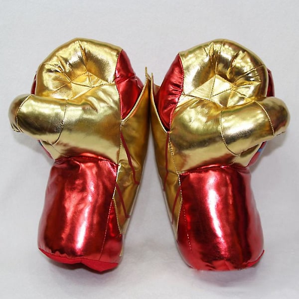 Avengers Superhjältar Plysch Stora Nävar Handskar Mjuk Leksak Cosplay Kostym Present f Iron Man About A Pair Of