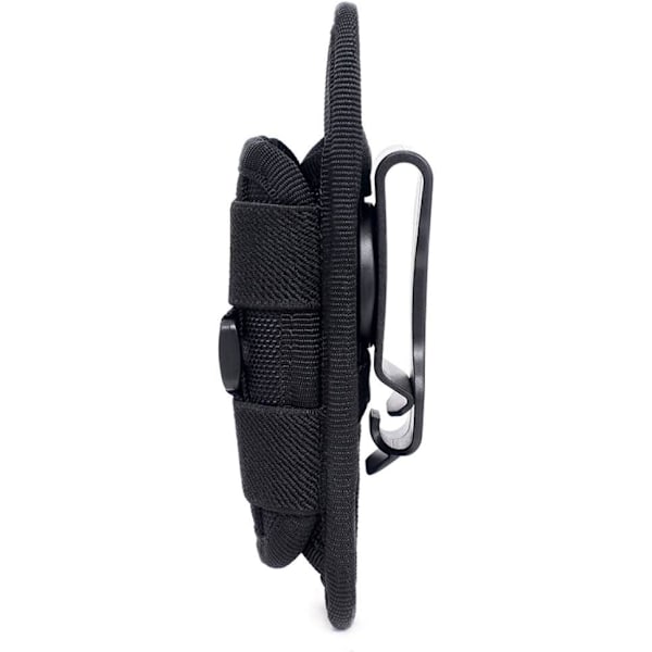 Taktisk 360 graders roterende lommelykt-holster