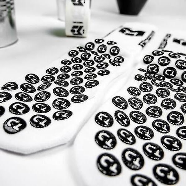 Basketbollsmål Tejp Design Greppstrumpor - Lämpliga För Fotboll Tennis Snabb Leverans Vit zdq