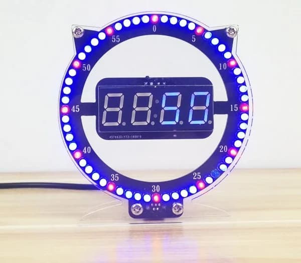 LED Morsom Vekkerklokke DIY Elektronisk Loddekit