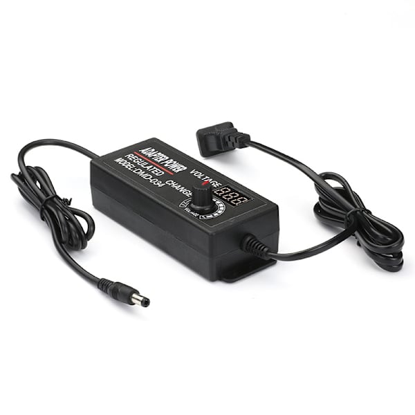 Justerbar netadapter til 3-12V5A uden digitalt display