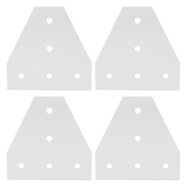 203040 T-formet leddplate i aluminiumlegering, 5-hulls leddbrakett for aluminiumprofil 3030T