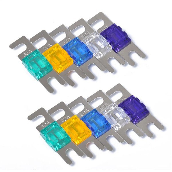 30/40/60/80/100A AFS Mini Fork Fuse for Small Car ANL Mini Fuse