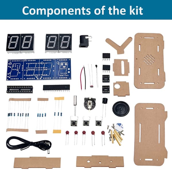 Elektronisk stemmeur DIY-sæt elektronisk alarm