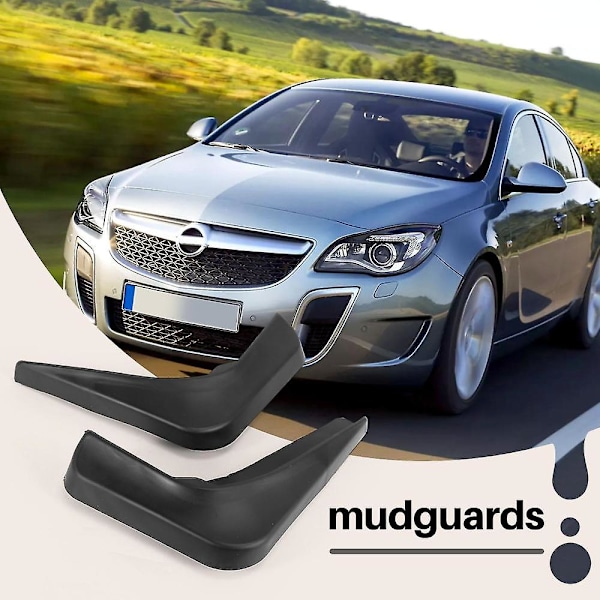4 stk. Bilskvettlapper Sprutvakter Mud Flap Mudguards Mud Flaps For Opel Insignia 2008-2016