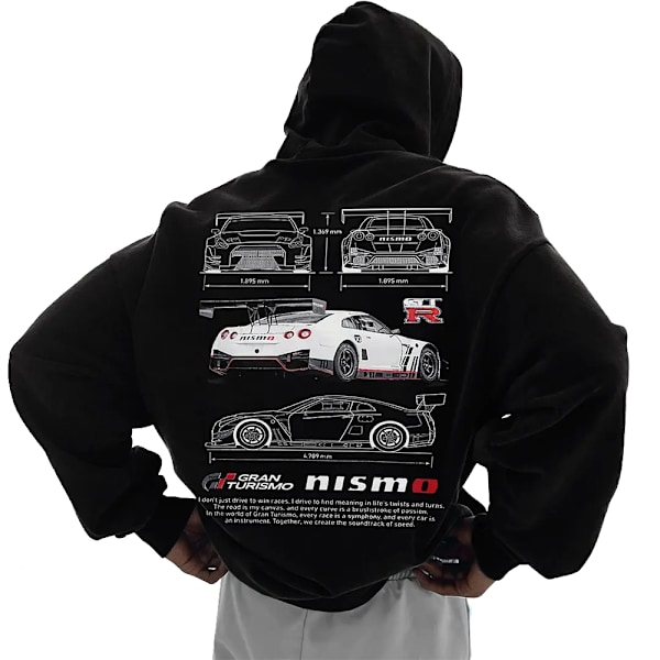Setcar Porsche911 Tryck Herrmode Huvtröja för Män och Kvinnor Färg6 Color6 2XL
