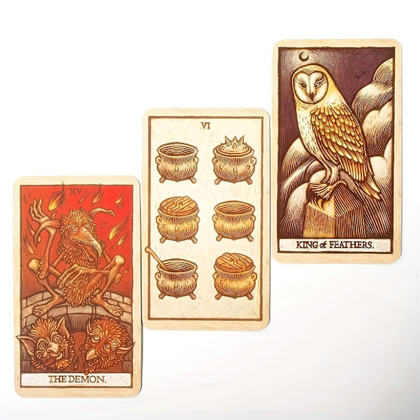 Ny labyrint tarotkort spill labyrint tarot engelsk kortspill, spillgave SB81