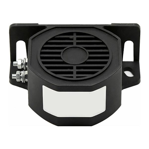 Reverserende horn vandtæt super højlydt backup alarm til motorbil 30W 110dB 12V-80V DC, Model: Sort