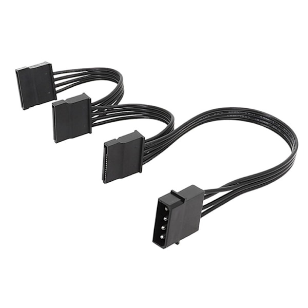 4-pin IDE stor til 2/3/4/5 harddisk strøm 4P til Sata Y splitter adapter kabel null - B 0.04