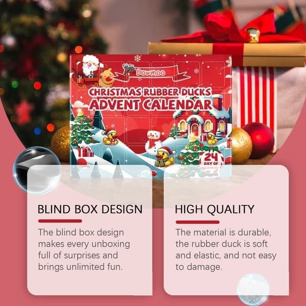 Barn Adventskalender 2025, 24 Gummi Ankleksaker Julkalender Nedräkning Julklapp