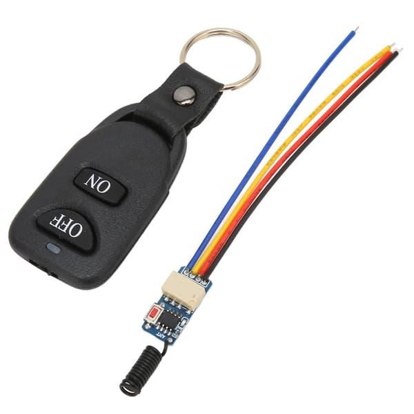 5V-24V Trådlös fjärrkontrollbrytare Multifunktion Fjärrrelä Säkerhetslarm Interlock Switch Elektrisk dörrfönster