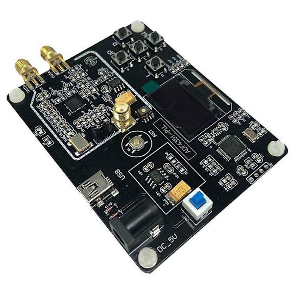 F19e 35m-4.4g rf signalgenerator adf4351 svepfrekvens oled-display utvecklingsmodulbräda med usb-kabel