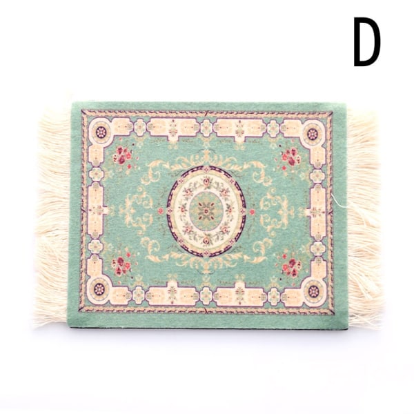 Persian Mini Woven Rug Carpet Mouse Pad Retro Style Carpet Pattern-WELLNGS