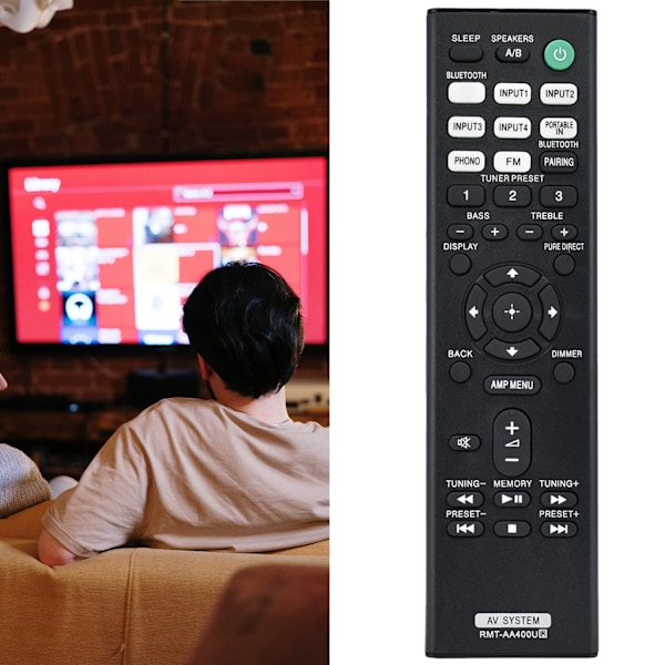 RMT-AA400U fjernkontroll erstatning for STR-DH190 STR-DH590 STR-DH790 AV