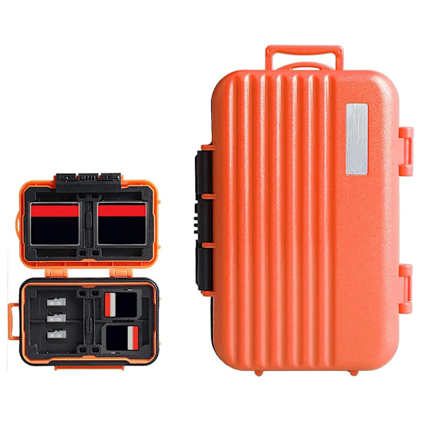 Lever minneskortlåda - Orange