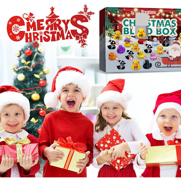 Ande Julekalender 2023, 24 Dage Gummiande, Julekalender And, Julekalender And, Julekalender med 24 Gummiande