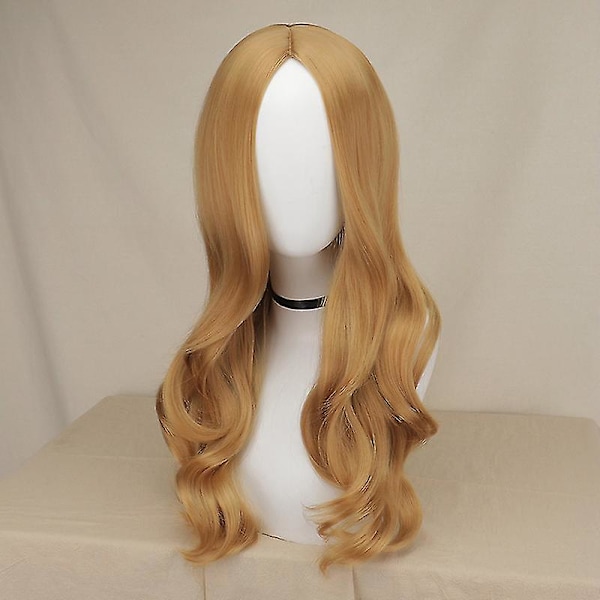 Ny 60 cm Lång Värmebeständig Syntetisk Peruk Kompatibel med M3gan Cosplay Megan Peruk
