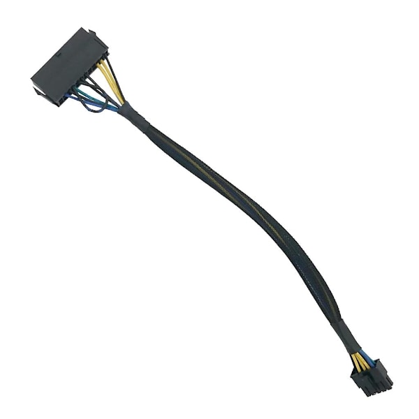 Ny 24-stifts hona till 10-stifts hane adapterkabel för Atx Lenovo moderkort 20 cm