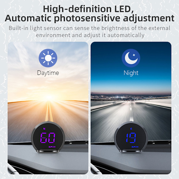 1/2 G13 för GPS Head Up Display Head Up Display Display