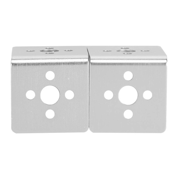 2 kpl L-kulmaa 7005 alumiinirobottiosa, sopii Tetrixrobotics Pitscolle