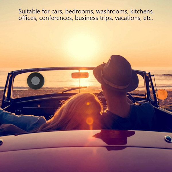 Vedenpitävä Bluetooth-kaiutin IP4 langaton handsfree, musta