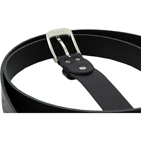 Vascave unisex voksenbælte, klassisk sort. black