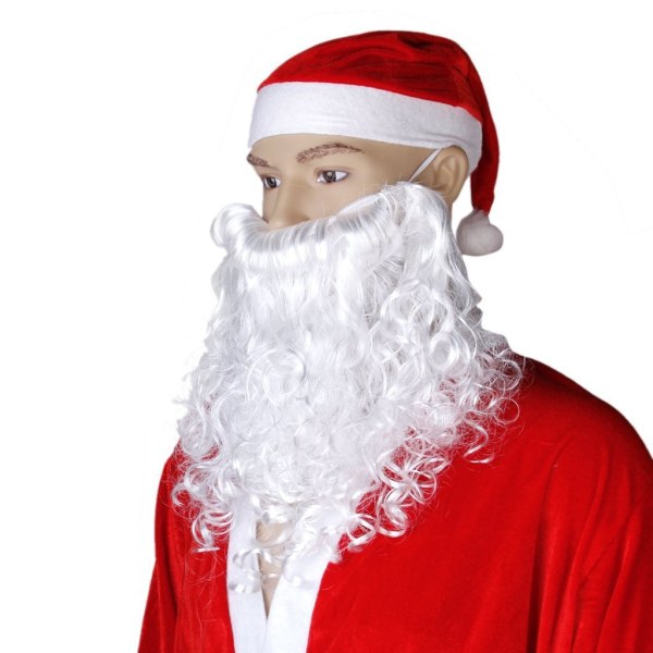 Julemandshårparykker Julemandsparykker og skægsæt