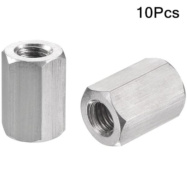 10 kpl kuusikulmamutteria Kuusikulmamutterit M6X15MM M6x15mm