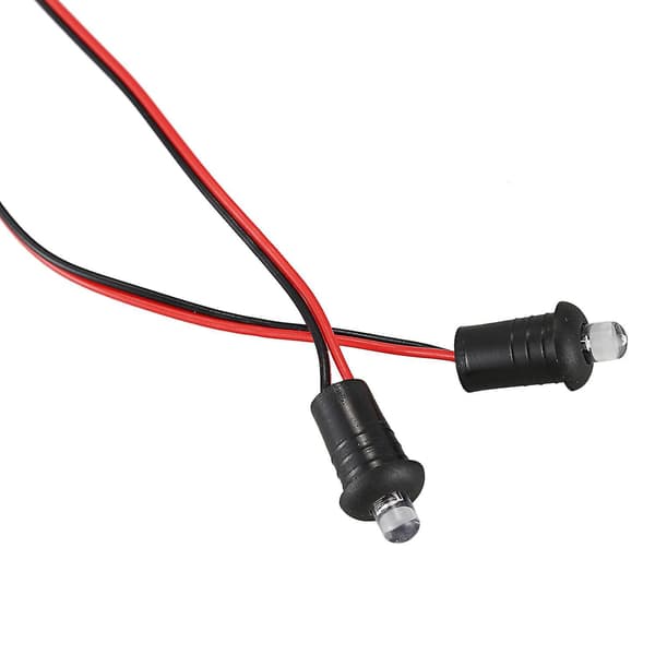 12v Blinkende Dummy Bilalarm Instrumentbræt Montering Led Lys (Blå)