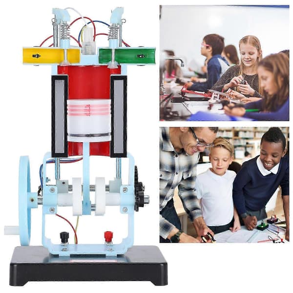 Benzinmotor Model 4-takts Fysisk Eksperiment Undervisning Demonstrer Arbejdsprincip(h)