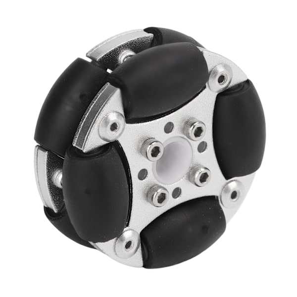 48mm kaksoisalumiiniseoksesta valmistettu omnipyörä, kuormankantokyky 3 kg, sopii robottikilpailuihin