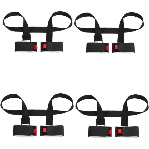 4-pack adjustable ski and pole holder