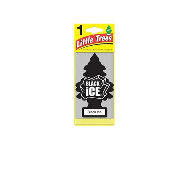 Luftfräschare Träd MTR0004 Black Ice Doft För Bil Hem Båt Husvagn - Enkelpack