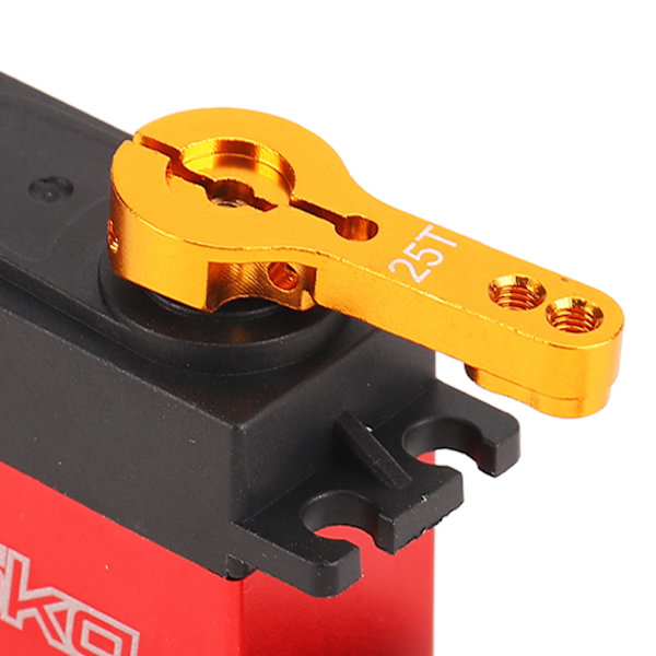 25kg digitaalinen servo, vedenpitävä, hiljainen, suuri vääntömomentti, 270 astetta, 25T metallivaihteinen servo robottikäsivarsille ja RC-autoille
