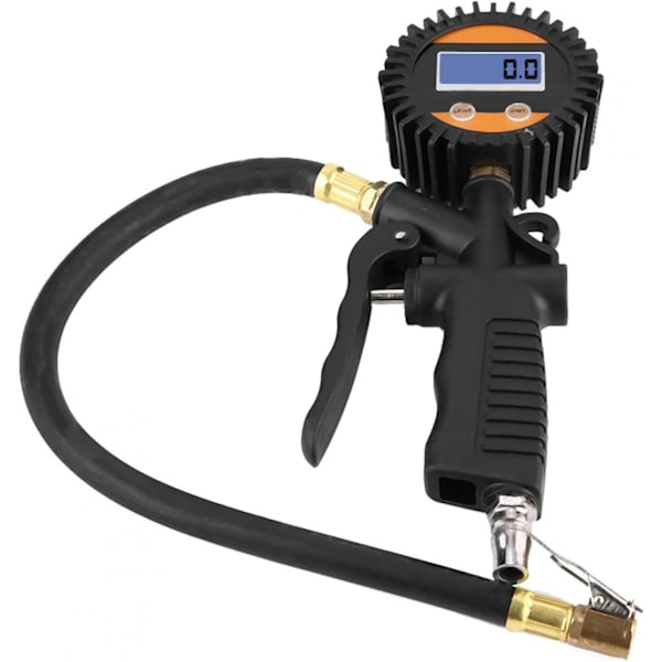 Däckuppblåsare Mätare, Universal Bil Motorcykel Digital Däckuppblåsare Pump Pistol Däck Tryckmätare Luft Inflation