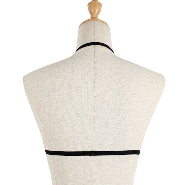 Kvinnors Babydoll Sexig Bandage Bur Strappy Underkläder BH 2XL