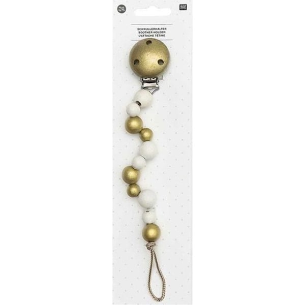Guld napphållare - RICO DESIGN - 25 x 3,5 cm - Blandad - 0 månader - Födelse