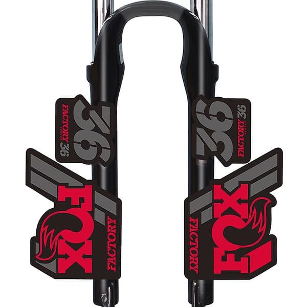 Otwoo 2018-2020 Float 36 Mountainbike-gaffeldekaler Mtb Speed Down Mountain 36 Senaste Framgaffeldekaler-Perf white-gray