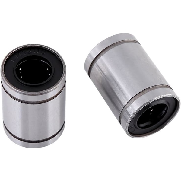 10 stk 12mm Lineære kulelager Dobbelt forseglet Bushing for Stang 3D-skriver CNC-deler