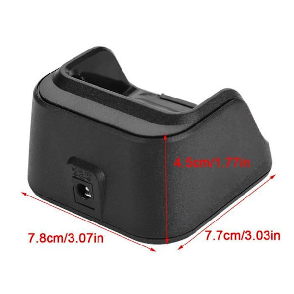 HURRISE Walkie Talkie -laturi, radiolatausasema, HYT-radiomallille PD502 PD505, akkulatausasema, ääni ja video