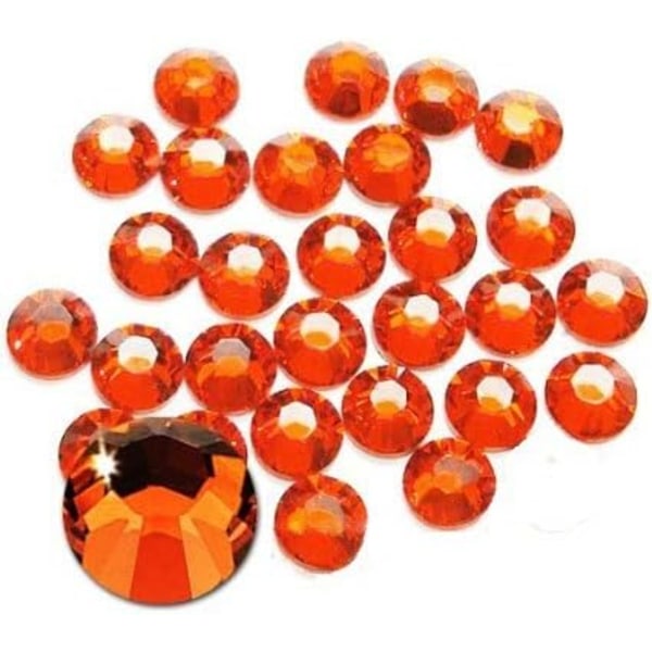 1440 st Lim-Fixerade Kristall Flatback Rhinestone Glaspärlor för Nagelkonst Hantverksdekorationer Kläder Skor Lt Siam[qb] Lt Siam 1440pcs