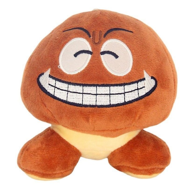 Super Mario Bros -hahmo Goomba pehmolelu Söpö sienet Täytetyt lelut Pelihahmot Laite Nukke Riipus Koti Auton sisustus Lasten lahja 15CM 15CM A