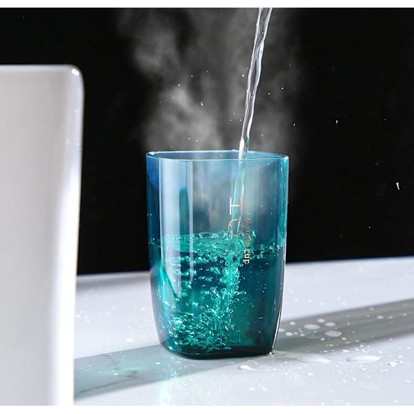 Tandborstmugg, Badrum Non Inverted Mugg, Plast Tandborstehållare, Tandmugg